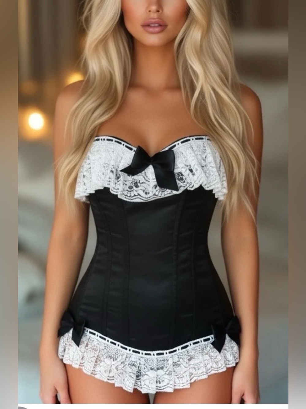Daisy Corset lace up top cosplay size M